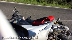 Viterbo - L'incidente sulla Teverina