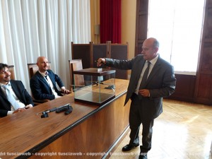 Camera di Commercio - Mauro Barlozzini vota