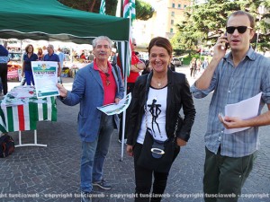 La mobilitazione Cisl a piazza dei Caduti