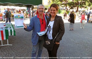 La mobilitazione Cisl a piazza dei Caduti