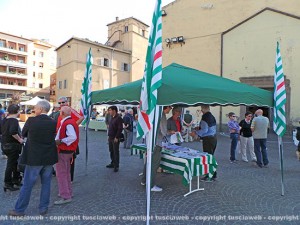 La mobilitazione Cisl a piazza dei Caduti
