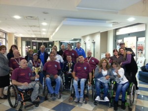 Viterbo - Galleria Molini - Calcio balilla paralimpico
