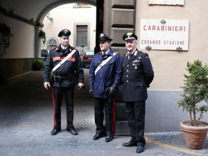 I carabinieri della stazione di Viterbo