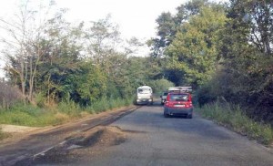 Gli interventi di asfaltatura della Flaminia 