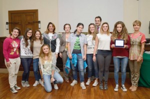 La premiazione dei Campionati studenteschi 2013/14