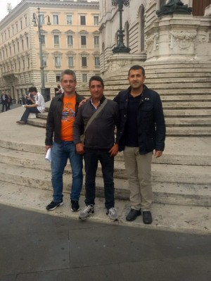 Da sinistra Emanuele Bernacchini, Renato Monti e Luca Fanelli