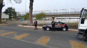 I controlli dei carabinieri sulle strade 