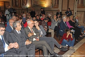 Dario Franceschini - L'incontro di Panorama in sala Regia