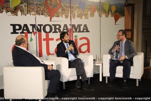 Alessandro Banfi, Dario Franceschini e Giorgio Mulè