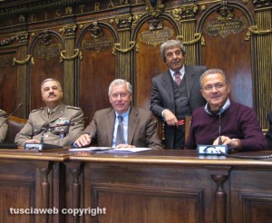 La presentazione del Gala dei cavalieri