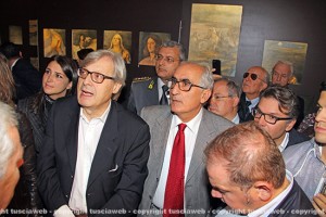 Vittorio Sgarbi e Alvaro Ricci