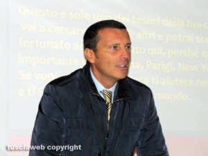 Giuseppe Fraticelli, assessore alla Cultura della provincia di Viterbo