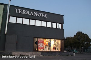 Viterbo - Il negozio di Terranova a via Garbini