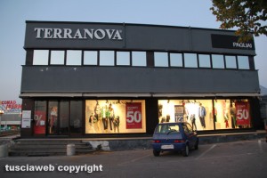 Viterbo - Il negozio di Terranova a via Garbini