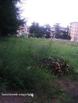 Viterbo - Il degrado nei dintorni del quartiere Villanova