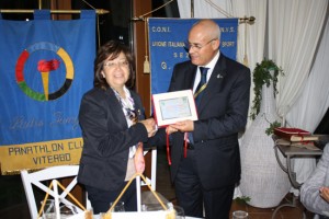 Il presidente del Panathlon club, Domenico Palazzetti 
