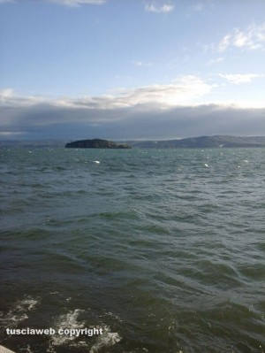 Lago di Bolsena - La tramontana