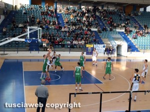 Basket - Stella Azzurra la Palamalè contro l'Olimpia Cagliari