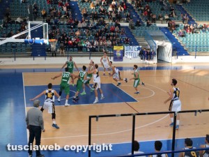 Basket - Stella Azzurra la Palamalè contro l'Olimpia Cagliari