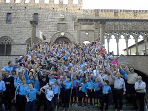 Foto di gruppo degli scout