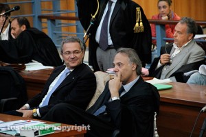 Gabbianelli a una delle passate udienze con il suo avvocato Massimo Rao Camemi