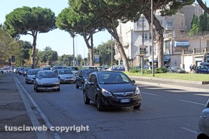 Viterbo - Donna investita a piazzale Gramsci