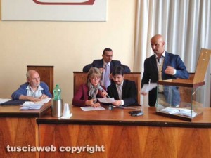 Viterbo - Le operazioni di voto per l'elezione del presidente della Camera di commercio