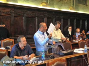 Viterbo - L'intervento del consigliere Buzzi in consiglio comunale