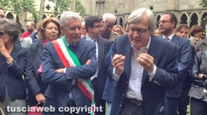 Viterbo - Vittorio Sgarbi riapre il museo civico