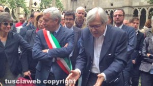 Viterbo - Vittorio Sgarbi riapre il museo civico