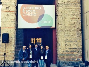 Francesco Serra, Martina Minchella, Sandro Mancinelli, Elio Calidori e Giorgia Gasbarri