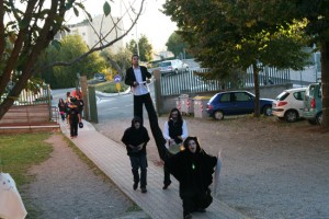 Viterbo - La festa di Halloween all'Ic Ellera