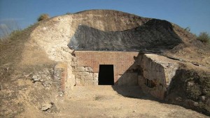 Tarquinia - Il tumulo del re