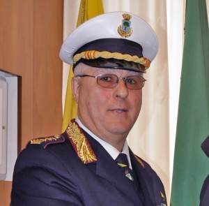Il comandante della polizia locale di Tarquinia Remo Fontana