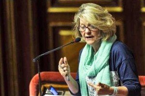 La senatrice di Sel Loredana De Petris 