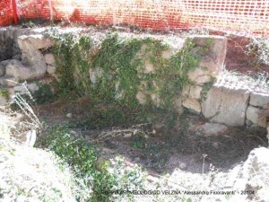 Bolsena - Poggio Moscini prima dei lavori del gruppo archeologico 