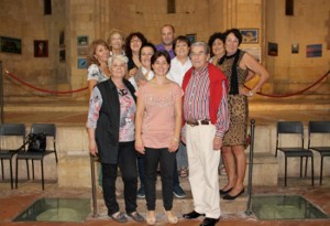 Tarquinia - Un momento della mostra “Le ragazze del vicolo del mattonato”
