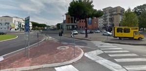 Via della Palazzina - La rotatoria