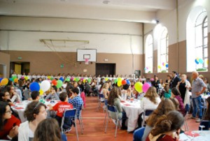 La festa di benvenuto al liceo "M. Buratti"