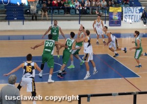 Basket - Stella Azzurra la Palamalè contro l'Olimpia Cagliari