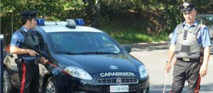 Controlli a tappeto dei carabinieri