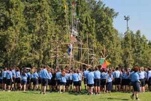 Un gruppo di scout