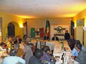 La cena del 28 ottobre a Bagnaia 