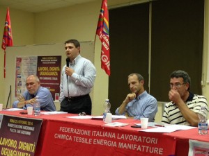 Assemblea "Lavoro e dignità" - Il deputato Pd Alessandro Mazzoli