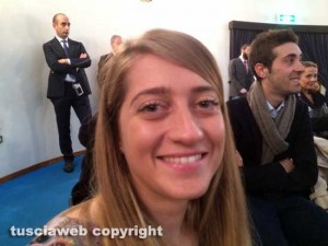 La neo dottoressa Michela Pilli