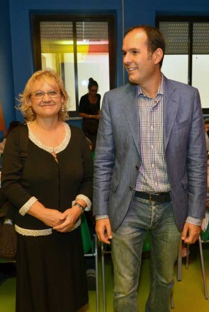 Montalto di Castro - Il sindaco Caci e la dirigente scolastica Olimpieri 