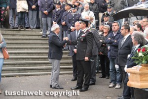 Viterbo - I funerali del poliziotto Marco Storti 