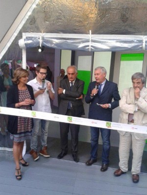Roadshow Enel, il taglio del nastro a piazza del Comune