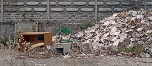 La discarica abusiva nel sito sequestrato a Gallese