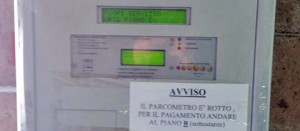 Orte - Il parcometro rotto